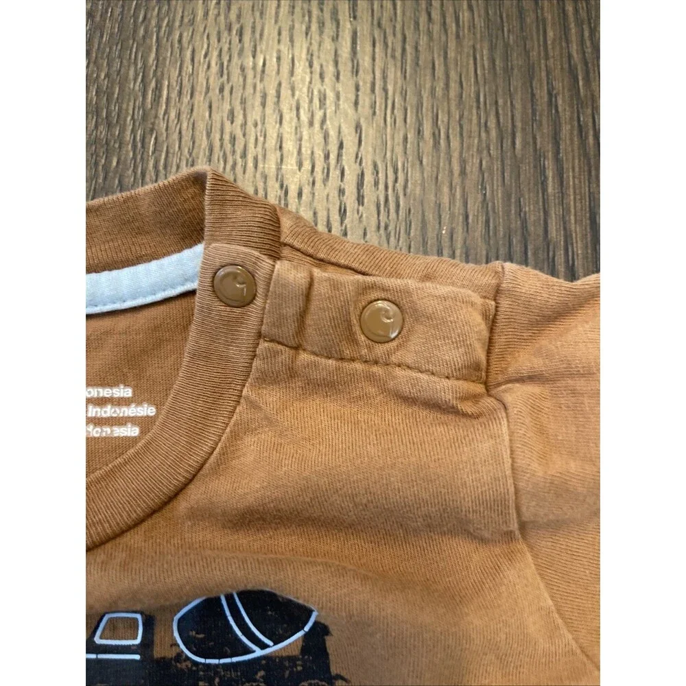 Carhartt 18 Month Baby Bodysuit Long Sleeve Hard At Work